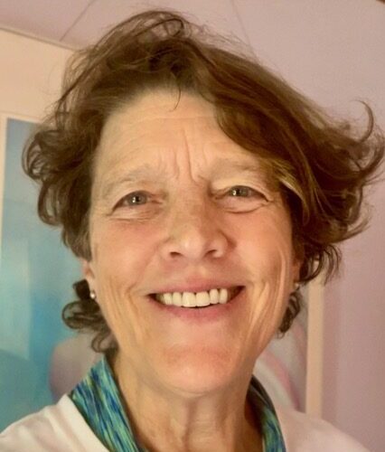 Woman smiling